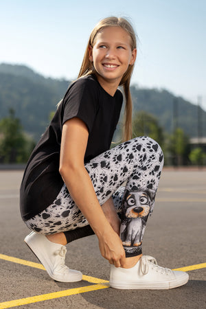lelosi leggings enfants blanche 1