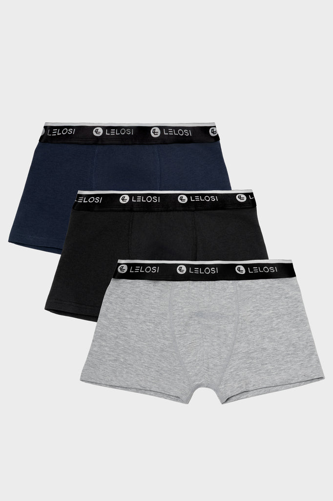 lelosi lot de boxers pour enfants groppo  (3 pièces) 0