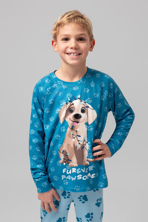 lelosi pyjama pour garçon paws 1