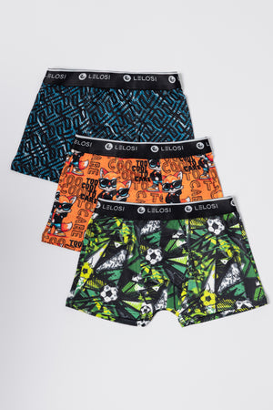 lelosi lot de boxers pour enfants toocool (3 pièces) 1