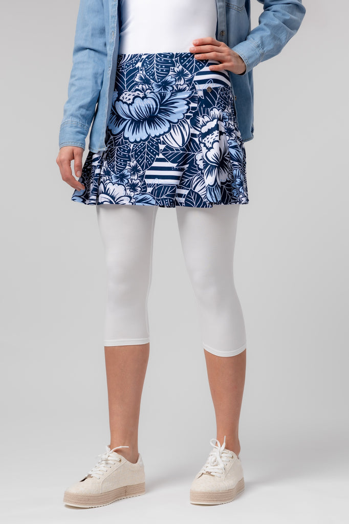 lelosi capri skort sandrine 0