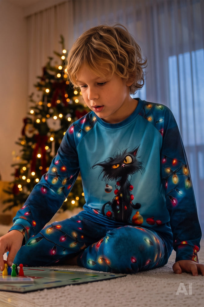 lelosi pyjama pour enfant catvibe 0