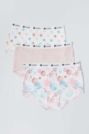 lelosi lot de culottes hipster pour enfants dreambear 1