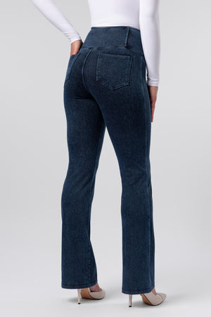 lelosi leggings en jean bootcut lincoln 1