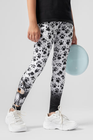 lelosi leggings enfants blanche 1