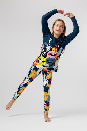 lelosi pyjama pour enfant monsterly 1