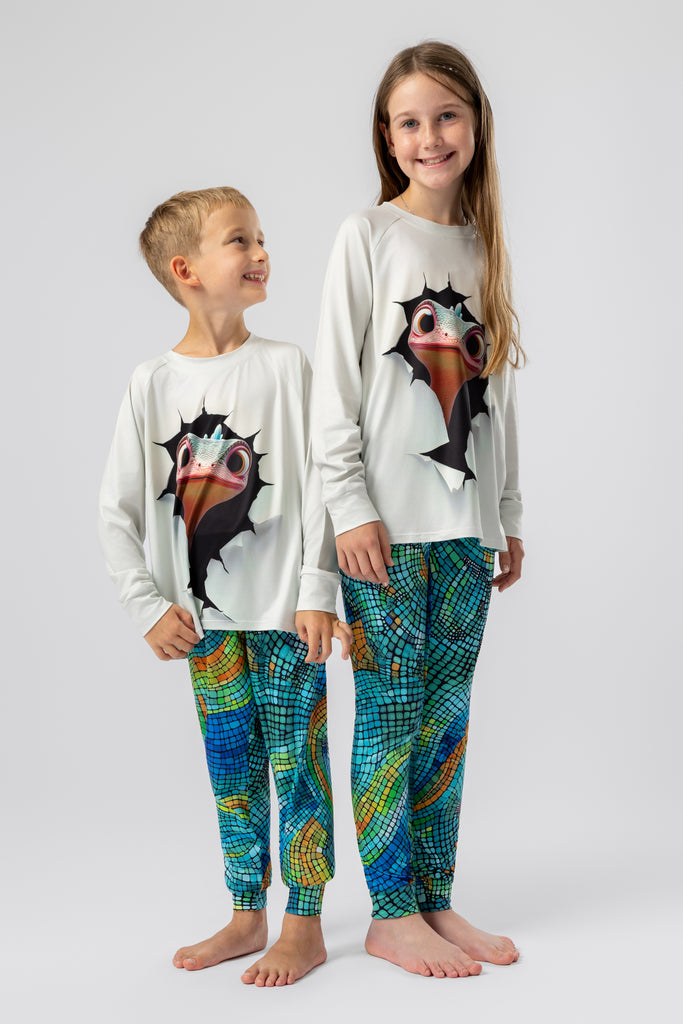 lelosi pyjama pour enfant greeny 0