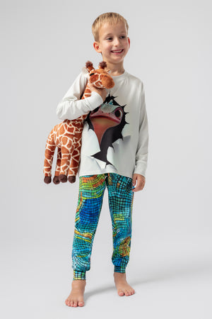 lelosi pyjama pour enfant greeny 1