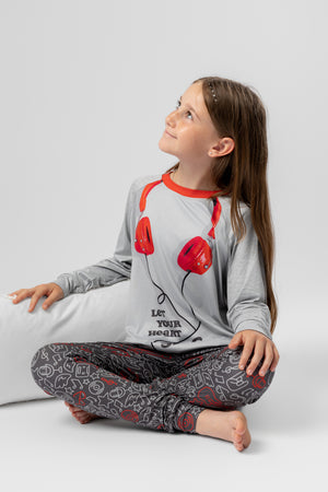 lelosi pyjama pour enfant heartbeat 1