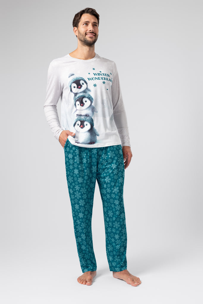 lelosi pyjamas pour homme snowlandy 0
