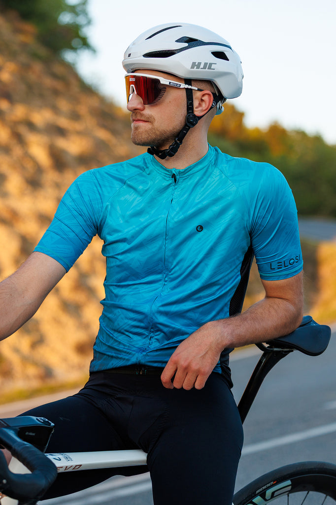 lelosi t-shirt de cyclisme pour homme tour 0