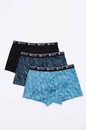 lelosi lot de boxers pour homme cambridge (3 pièces) 1
