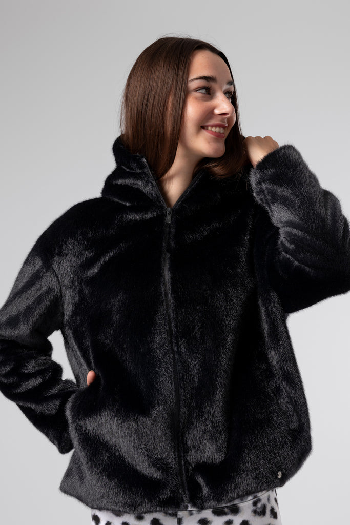 lelosi veste en fausse fourrure warmy 0