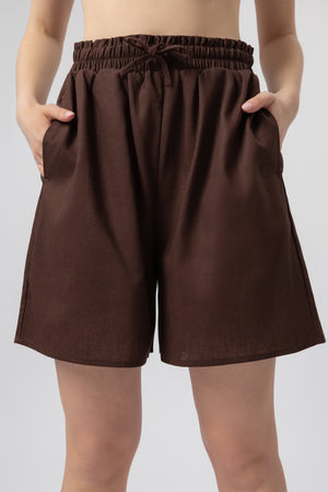 lelosi short bermuda chicline espresso 1