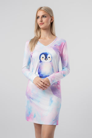 lelosi chemise de nuit penguiny 1