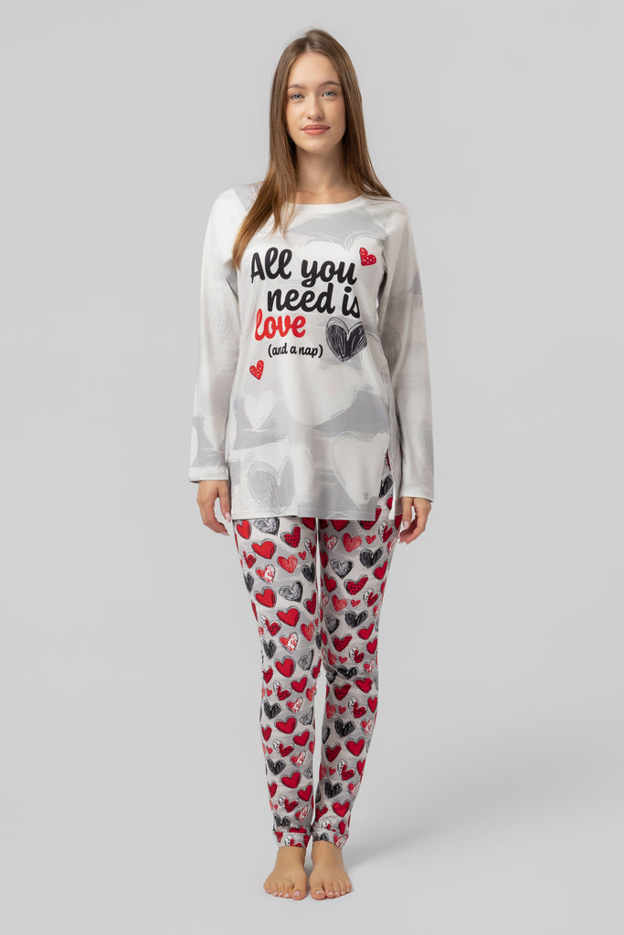 lelosi pyjamas heartnight 0