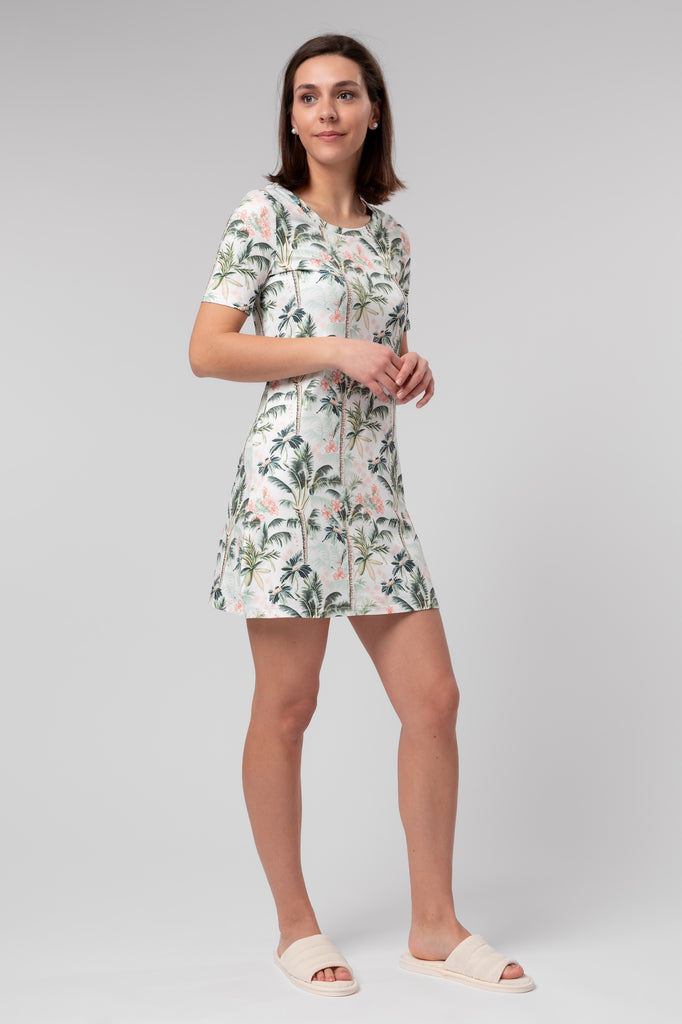 lelosi chemise de nuit courte tamia 0