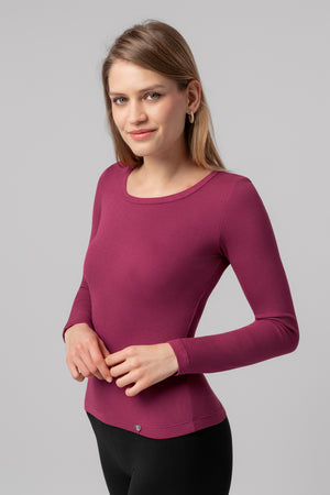 lelosi basic t-shirt manches longues clifden 1